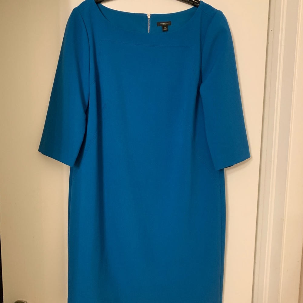 Blue dress